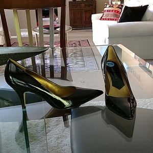 Black Patent Leather Heels